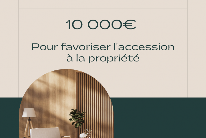 Prime accession de 10 000€